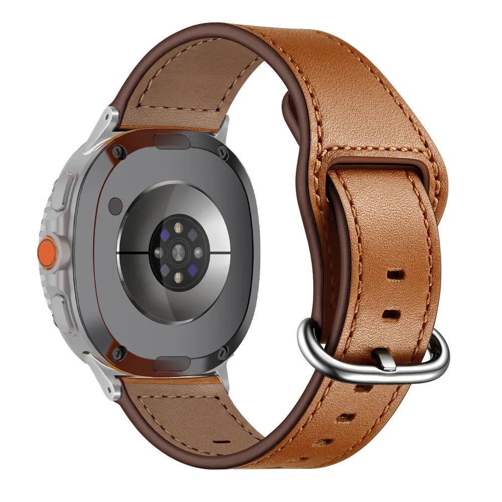 Samsung Galaxy Genuine Leather Watch Band Replacement Watch8/Watch8 Classic/Watch9