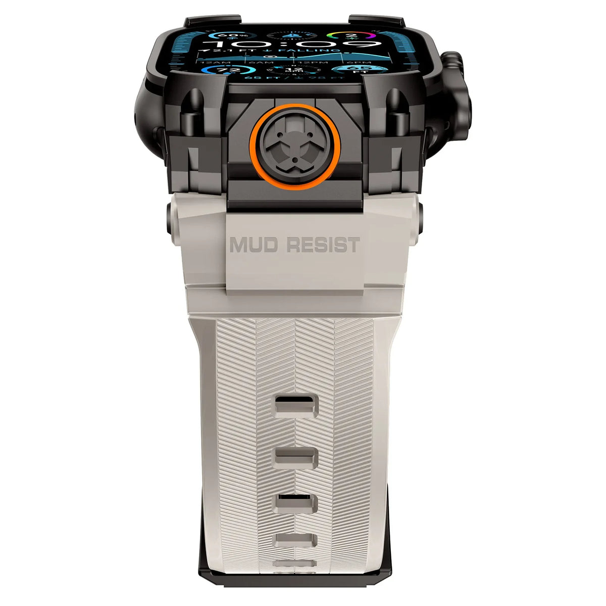 Luxury Sport Silicone Strap for Apple Watch Ultra 3/2/1 49mm