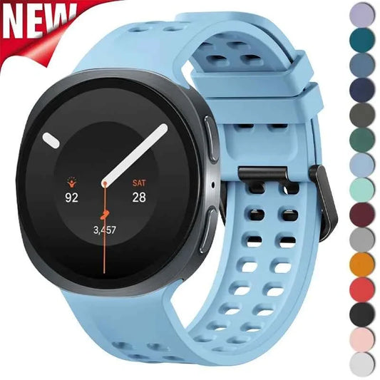 Silicone Sport Band for Samsung Galaxy Watch 9 & 8 40mm 44mm & Classic 46mm | Replacement Strap