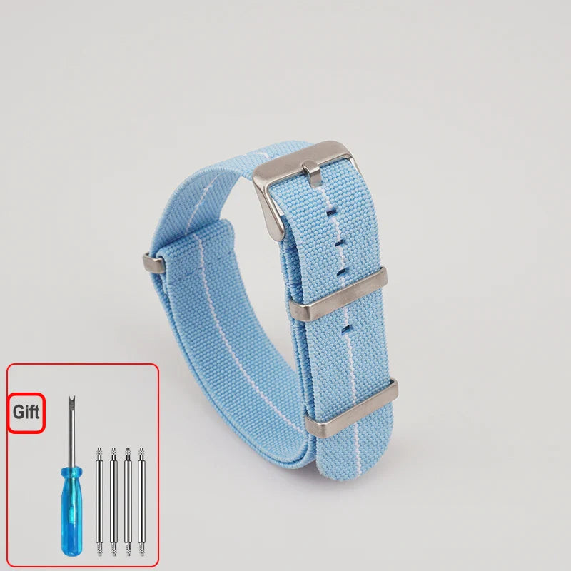 COROS Elastic Nylon Watch Band - Washable Waterproof Strap For Outdoors