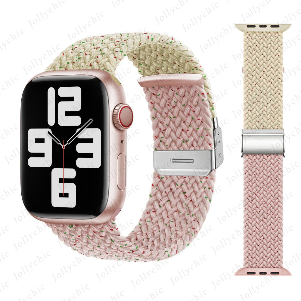 Apple Watch Loop Armband Series 11/10/9/8/7/6/5/4/ SE / Ultra 1/2/3 - Comfortable & Stylish