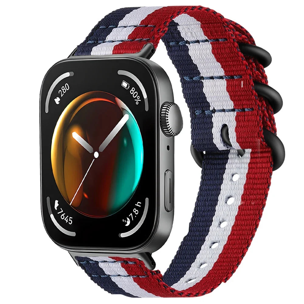 Nylon Fabric Sport Band for Huawei Watch Fit 3 / Fit 2 / Fit 1