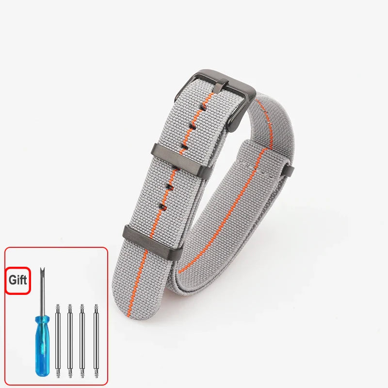 COROS Elastic Nylon Watch Band - Washable Waterproof Strap For Outdoors