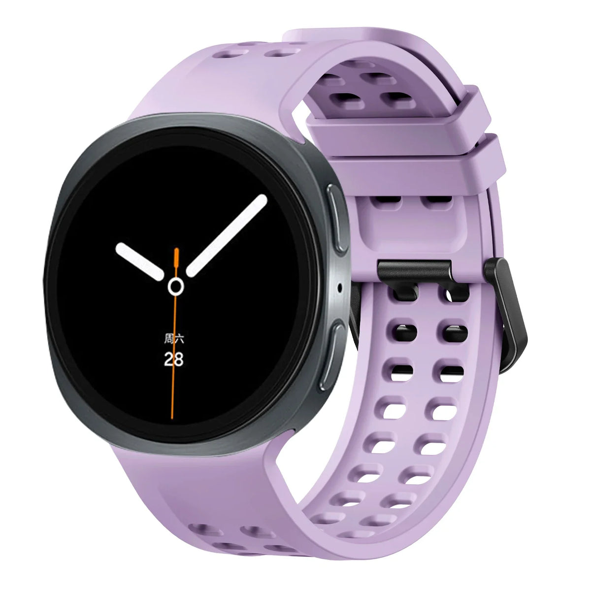 Silicone Sport Band for Samsung Galaxy Watch 9 & 8 40mm 44mm & Classic 46mm | Replacement Strap