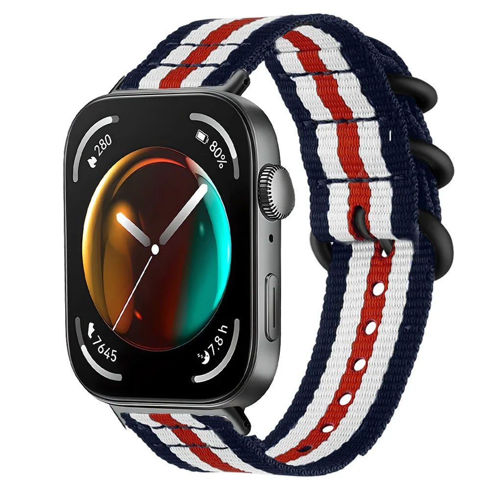 Nylon Fabric Sport Band for Huawei Watch Fit 3 / Fit 2 / Fit 1