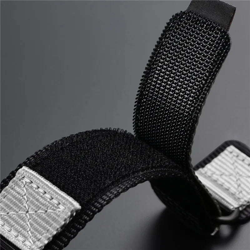 Samsung Galaxy Watch 7, 6, 5, 4 & FE Hook-and-Loop Nylon Sport Band