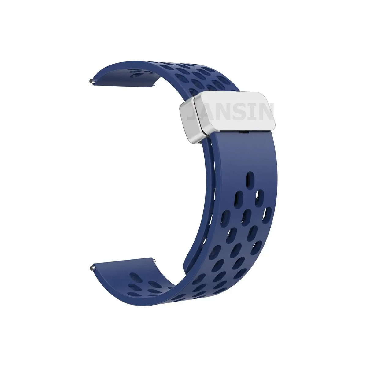 Amazfit Balance, GTR, GTS & Bip Vented Silicone Band, Magnetic Clasp