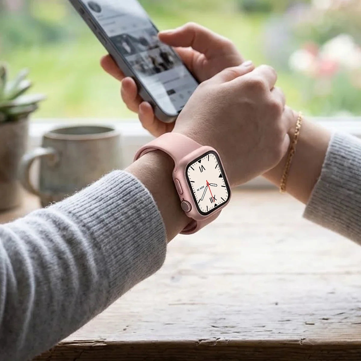 Apple Watch Series 12 Tempered Glass Case
