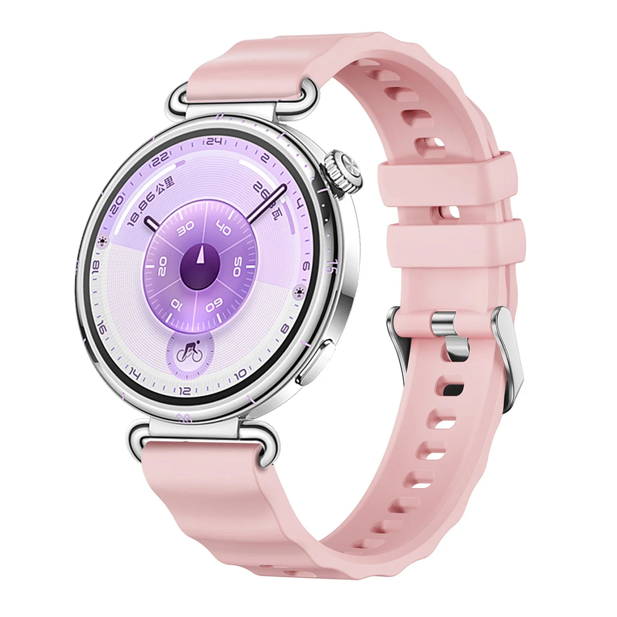 18mm Silicone Sport Band for Huawei Watch GT6 / GT5 / GT5 Pro / GT4 41mm – Quick Release Wristband
