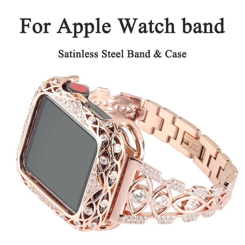 Luxury Apple Watch Band/Strap - Elegant & Durable Stainless Steel