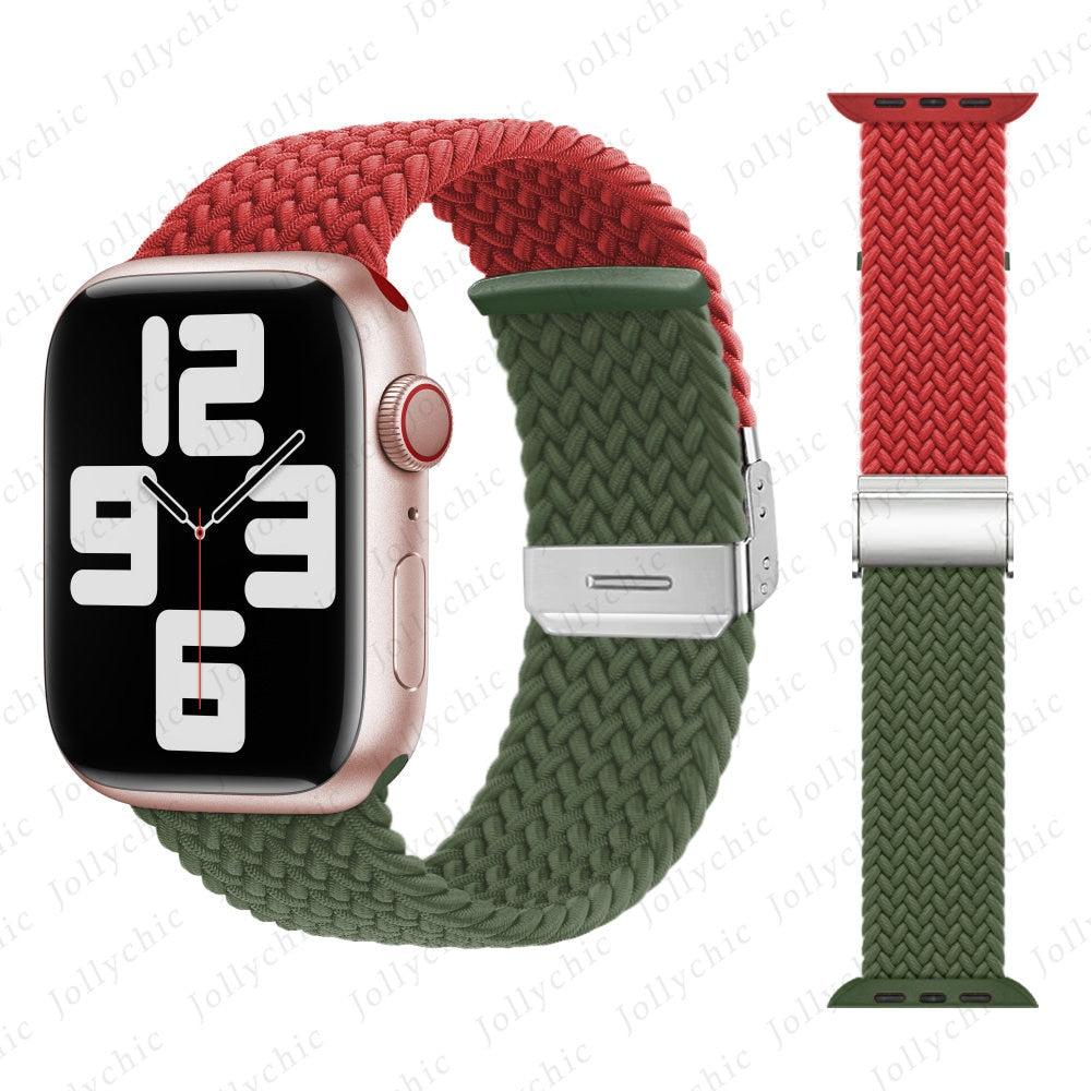 Apple Watch Loop Armband Series 11/10/9/8/7/6/5/4/ SE / Ultra 1/2/3 - Comfortable & Stylish