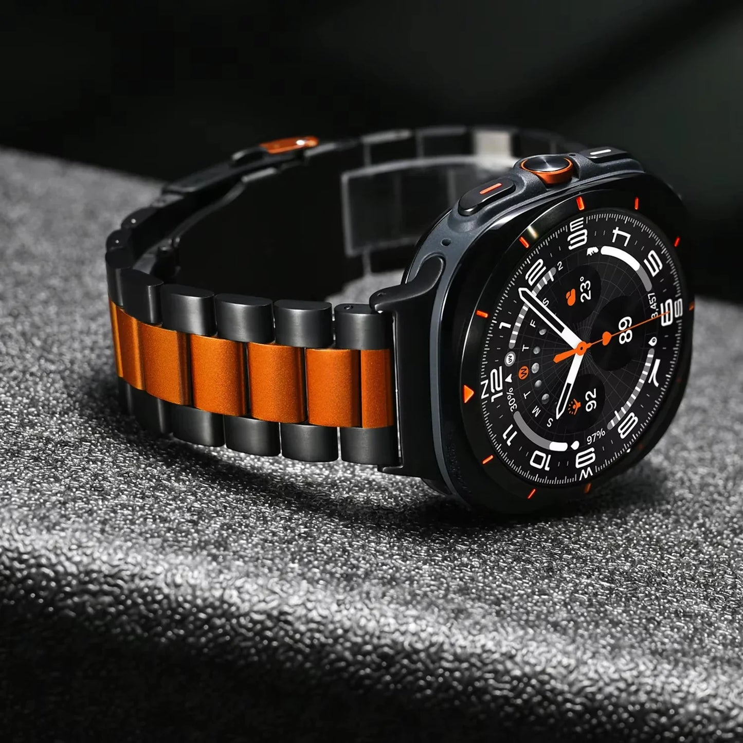 Samsung Galaxy Stainless Steel Link Watch Band - Ultra/Ultra2