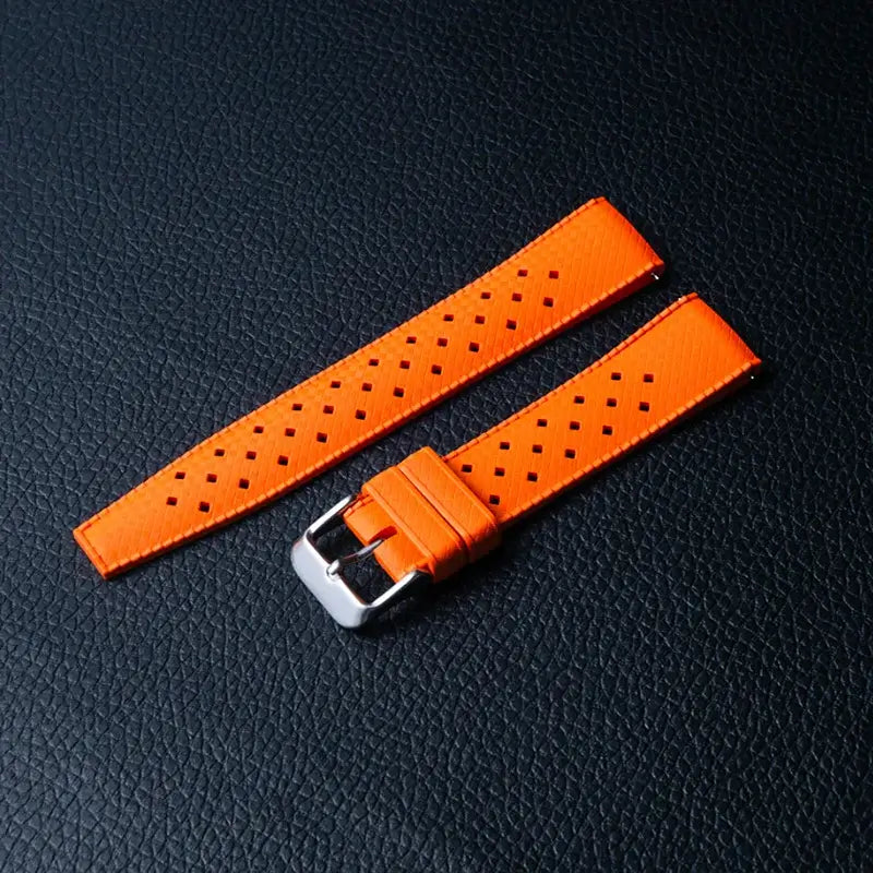 Amazfit Balance, GTR, GTS & Bip FKM Rubber Tropic Band, Perforated