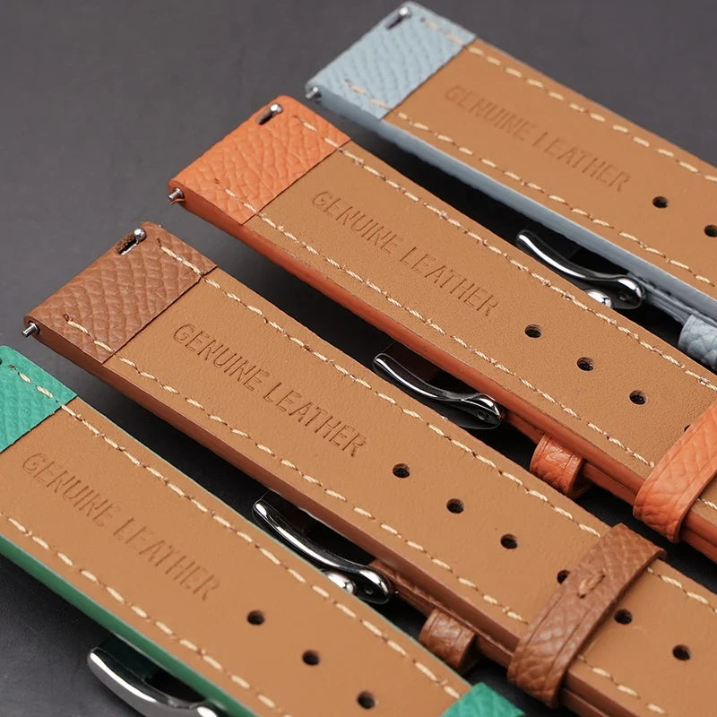 Motorola Moto Watch Epsom Calfskin Leather Band