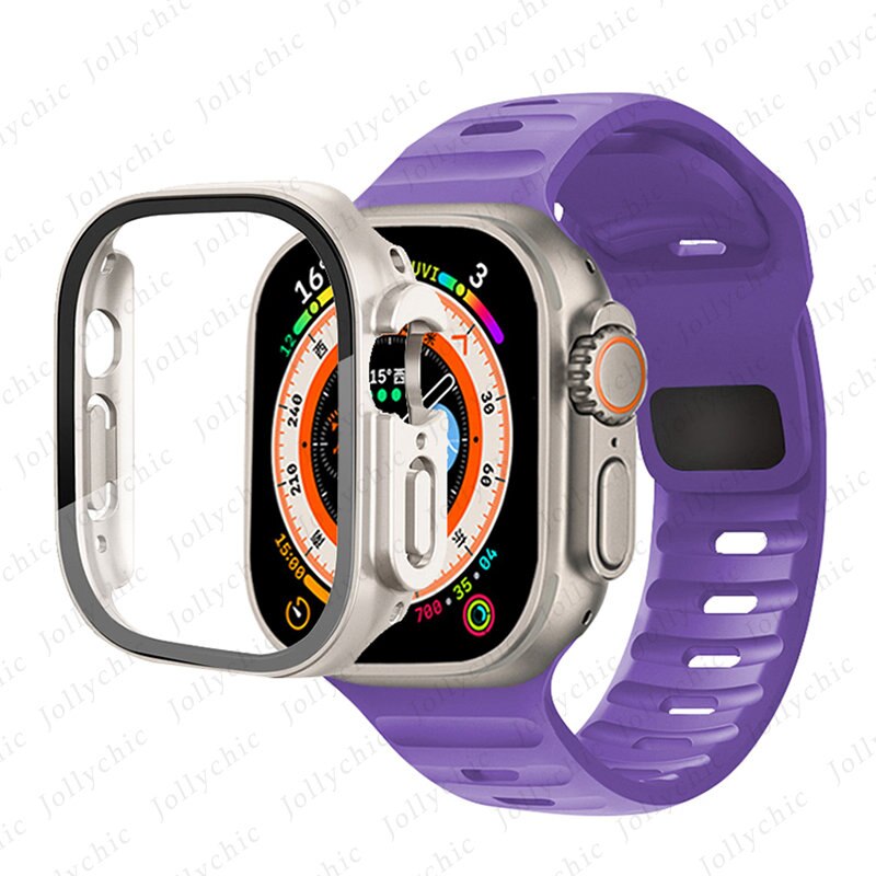 Stylish Silicone Apple Watch Band and Case: Durable Protection Meets Fashion
