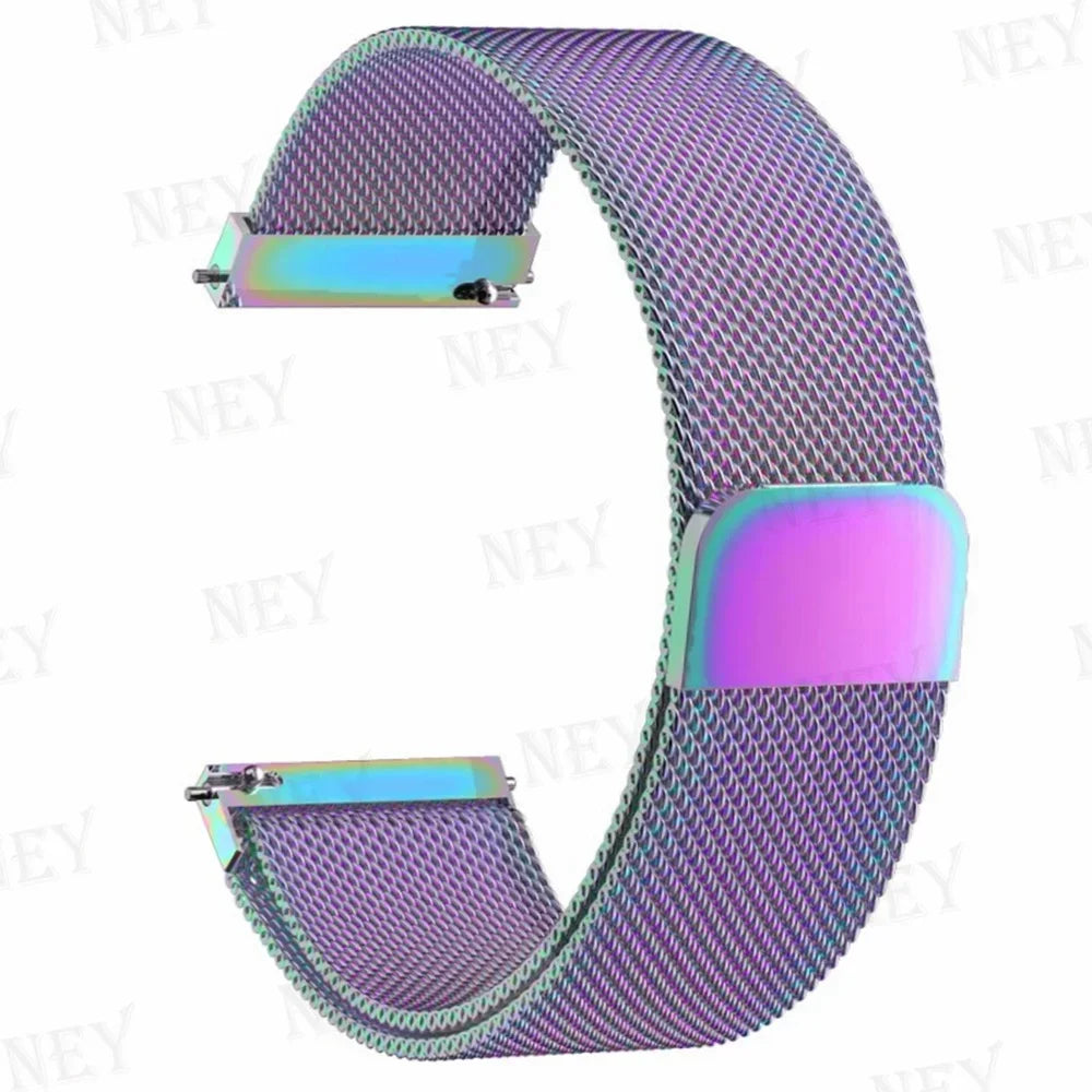 Motorola Moto Watch Stainless Steel Milanese Mesh Band, Magnetic