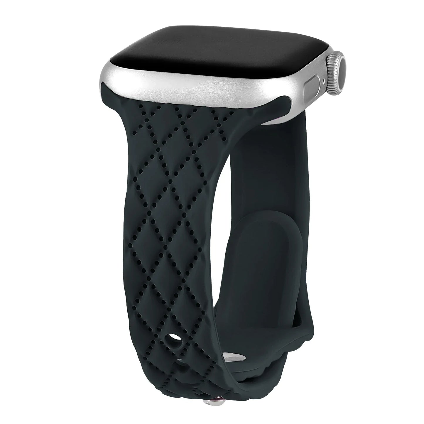 Apple Watch Silicone Strap - Slim Engraved Comfort Fit