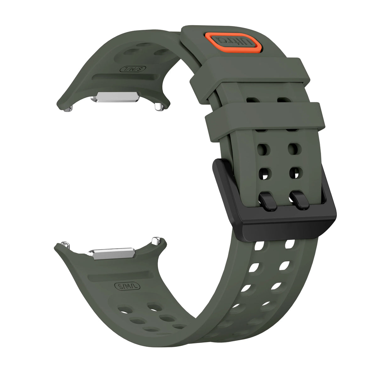 Samsung Galaxy Silicone Sport Watch Band For Ultra/Ultra2 Replacement Strap