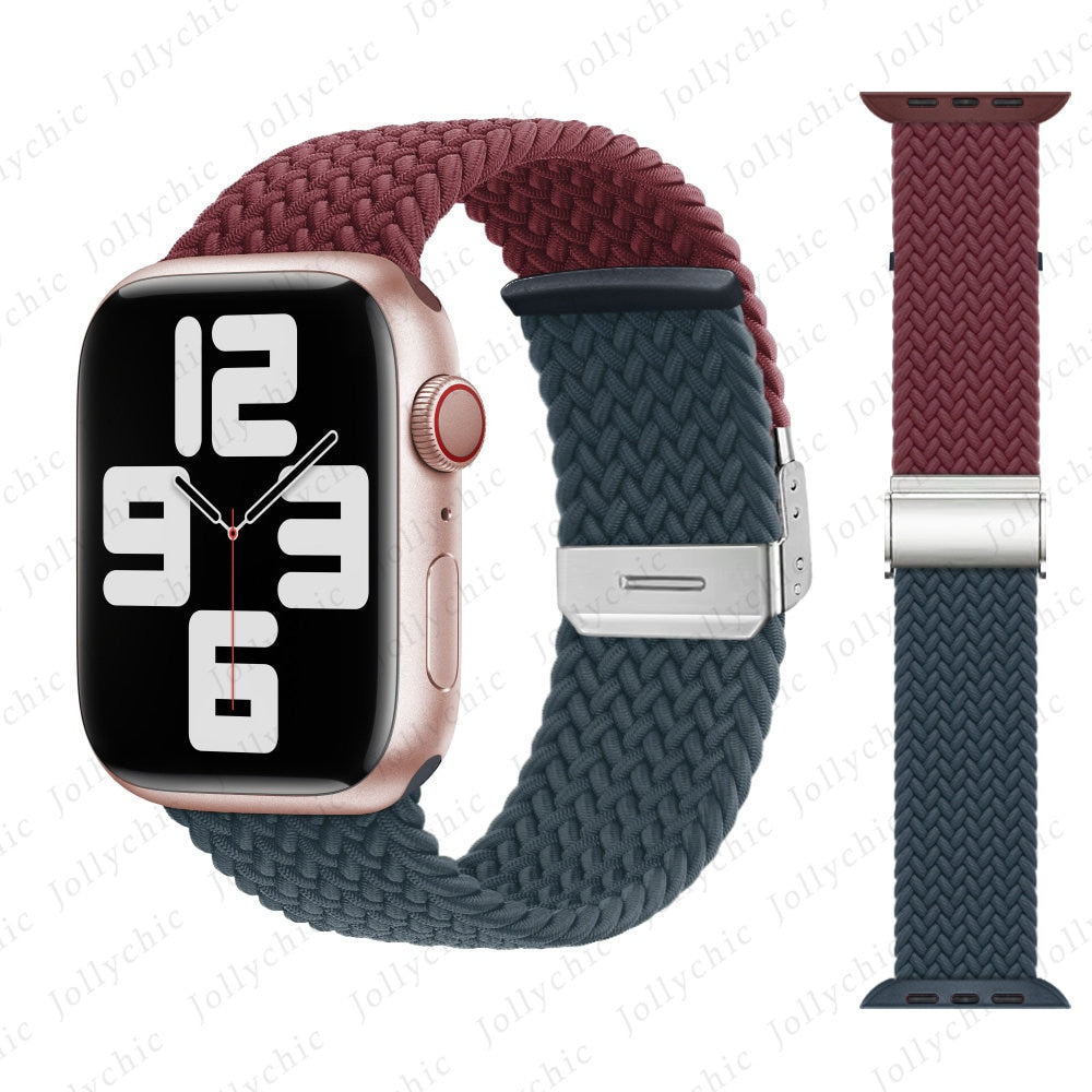 Apple Watch Loop Armband Series 11/10/9/8/7/6/5/4/ SE / Ultra 1/2/3 - Comfortable & Stylish