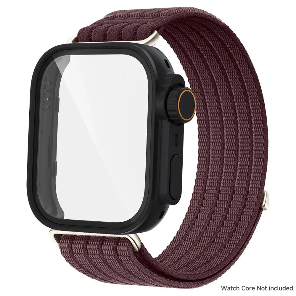 Nylon Band + Case for Huawei Watch Fit 5 / Fit 5 Pro – Woven Wristband with Ultra Cover