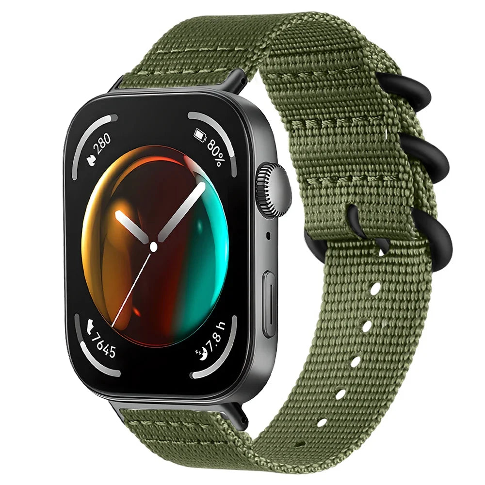 Nylon Fabric Sport Band for Huawei Watch Fit 3 / Fit 2 / Fit 1