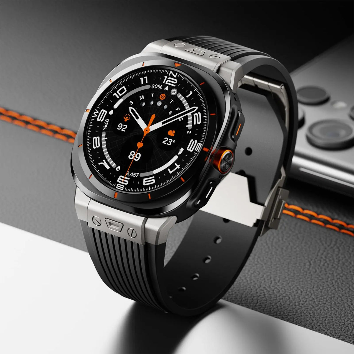 Sport Silicone Band for Samsung Galaxy Watch Ultra 47mm