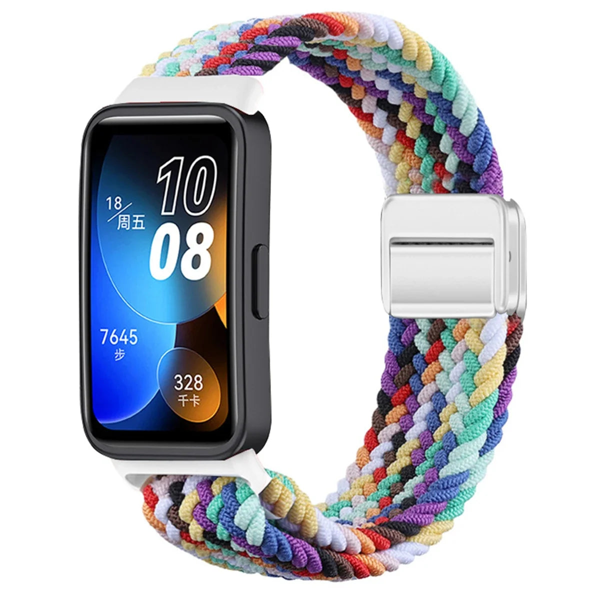 Magnetic Nylon Loop Band for Huawei Band 10 / 9 / 8