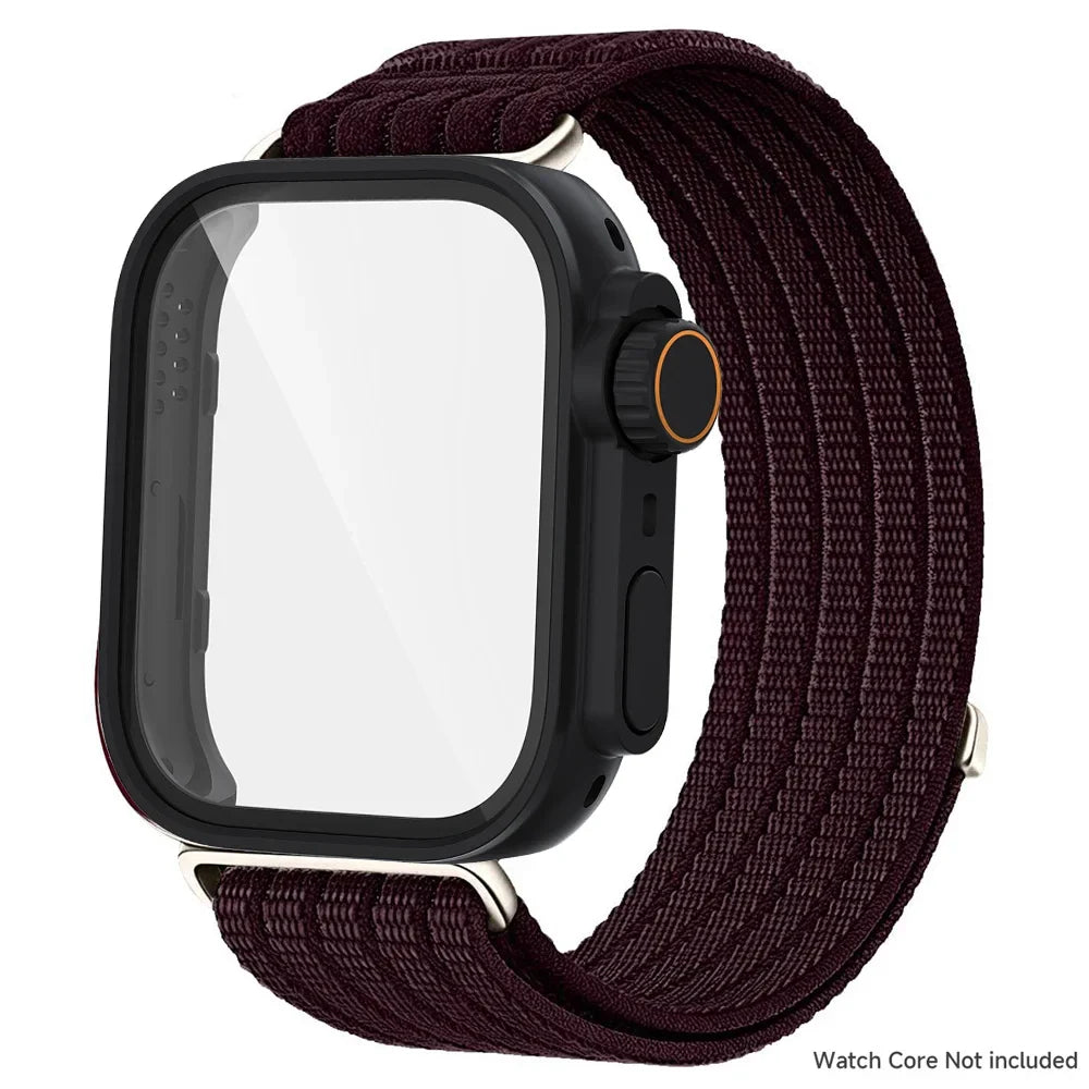 Nylon Band + Case for Huawei Watch Fit 5 / Fit 5 Pro – Woven Wristband with Ultra Cover