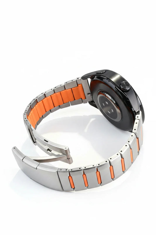 22MM Stainless Steel Watch Band for Huawei GT6 GT5 GT4 GT3 & Samsung Galaxy Watch
