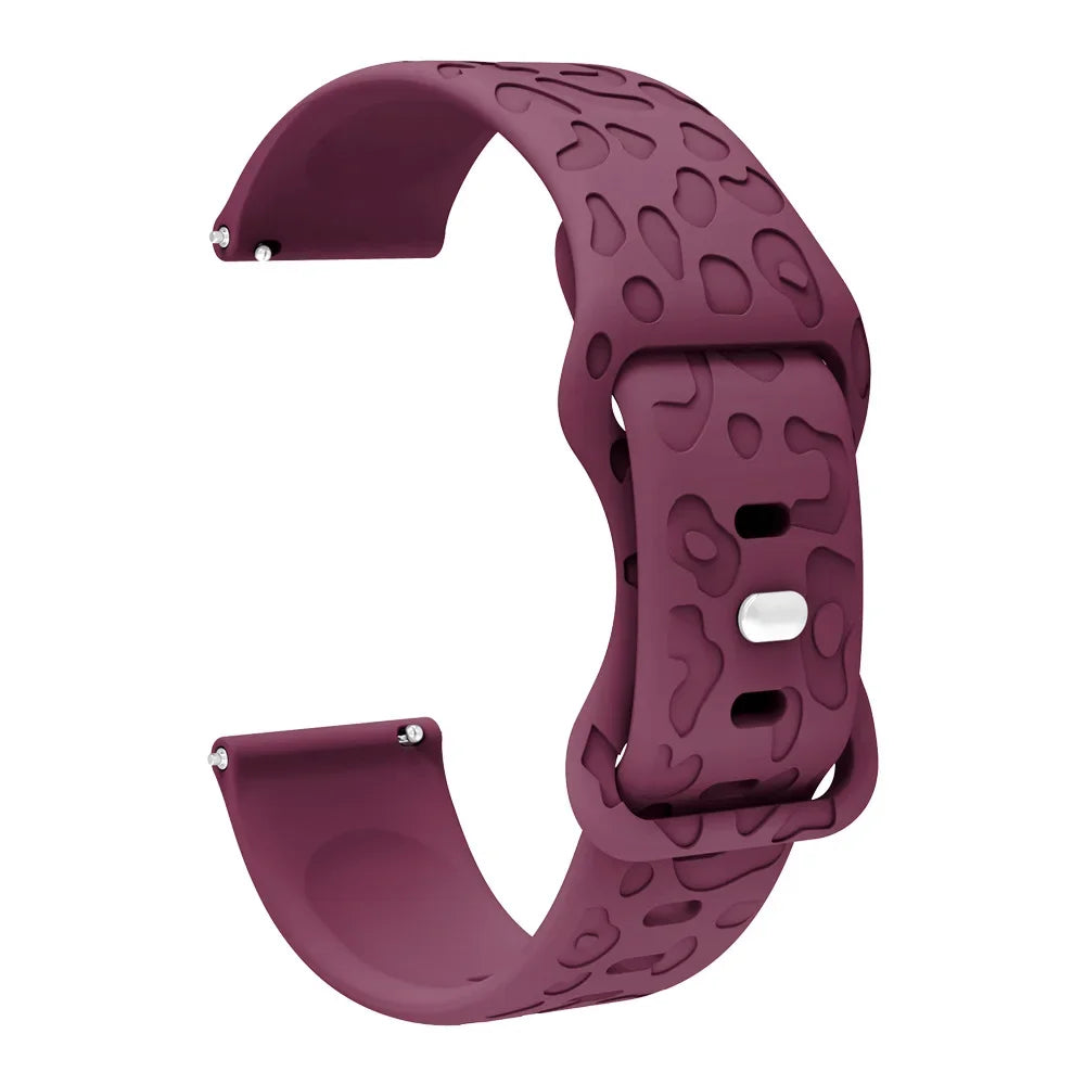 Polar Vantage, Grit X & Ignite Leopard Print Silicone Band