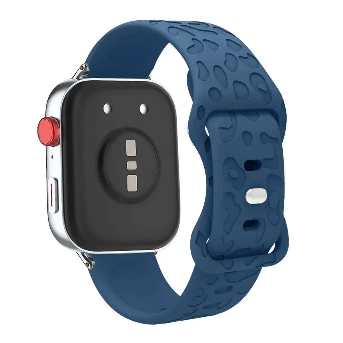 Leopard Engraved Silicone Watch Band for Huawei Watch Fit 4 / 4 Pro / Fit 3 / Fit 2