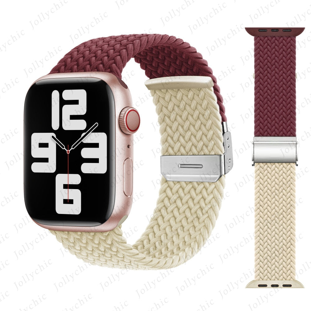Apple Watch Loop Armband Series 11/10/9/8/7/6/5/4/ SE / Ultra 1/2/3 - Comfortable & Stylish