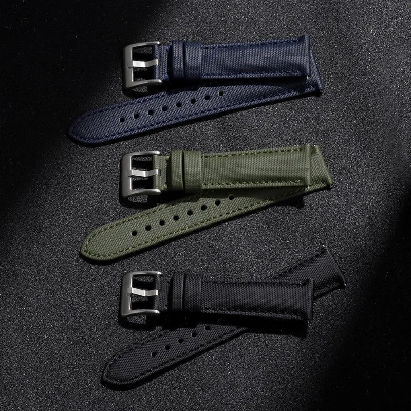 OnePlus Watch Sailcloth Nylon Band, Quick Release, 3 Colors