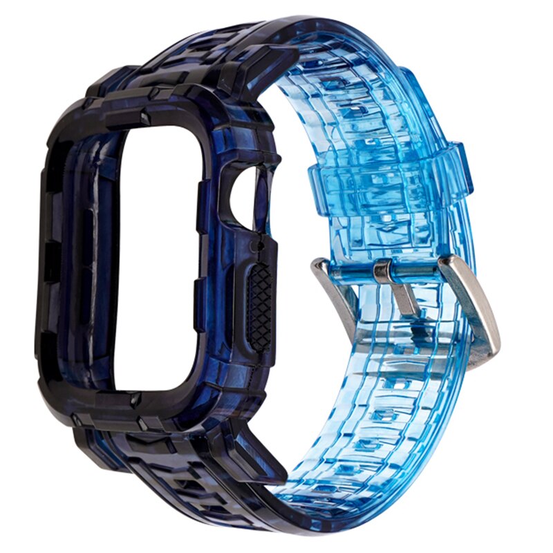 Apple Watch Silicon Band+Case - Stylish Protection for Your Device