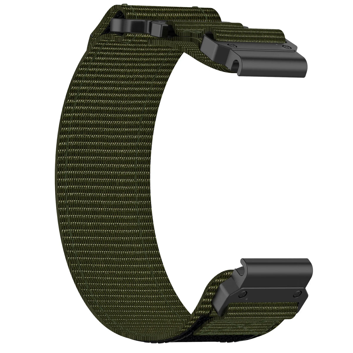 Garmin QuickFit 20/22/26mm Braided Nylon Hook-and-Loop Band