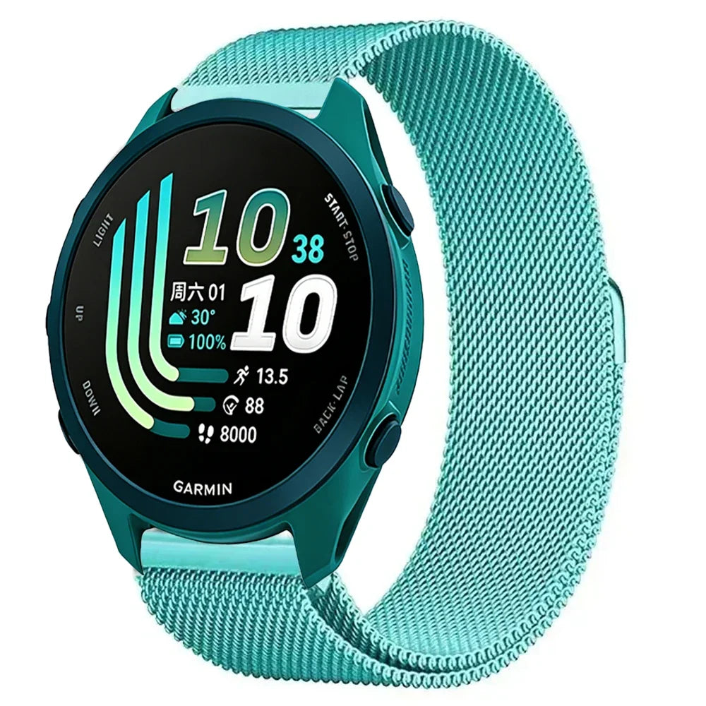 Garmin 20/22mm Quick Release Magnetic Milanese Band