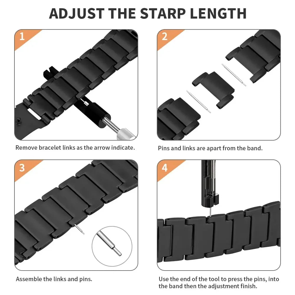 Titanium Metal Strap for Apple Watch Ultra 3/2/1 49mm – Series 11/10/9/8/7/6/SE/5/4 46/45/44/42/41/40/38mm