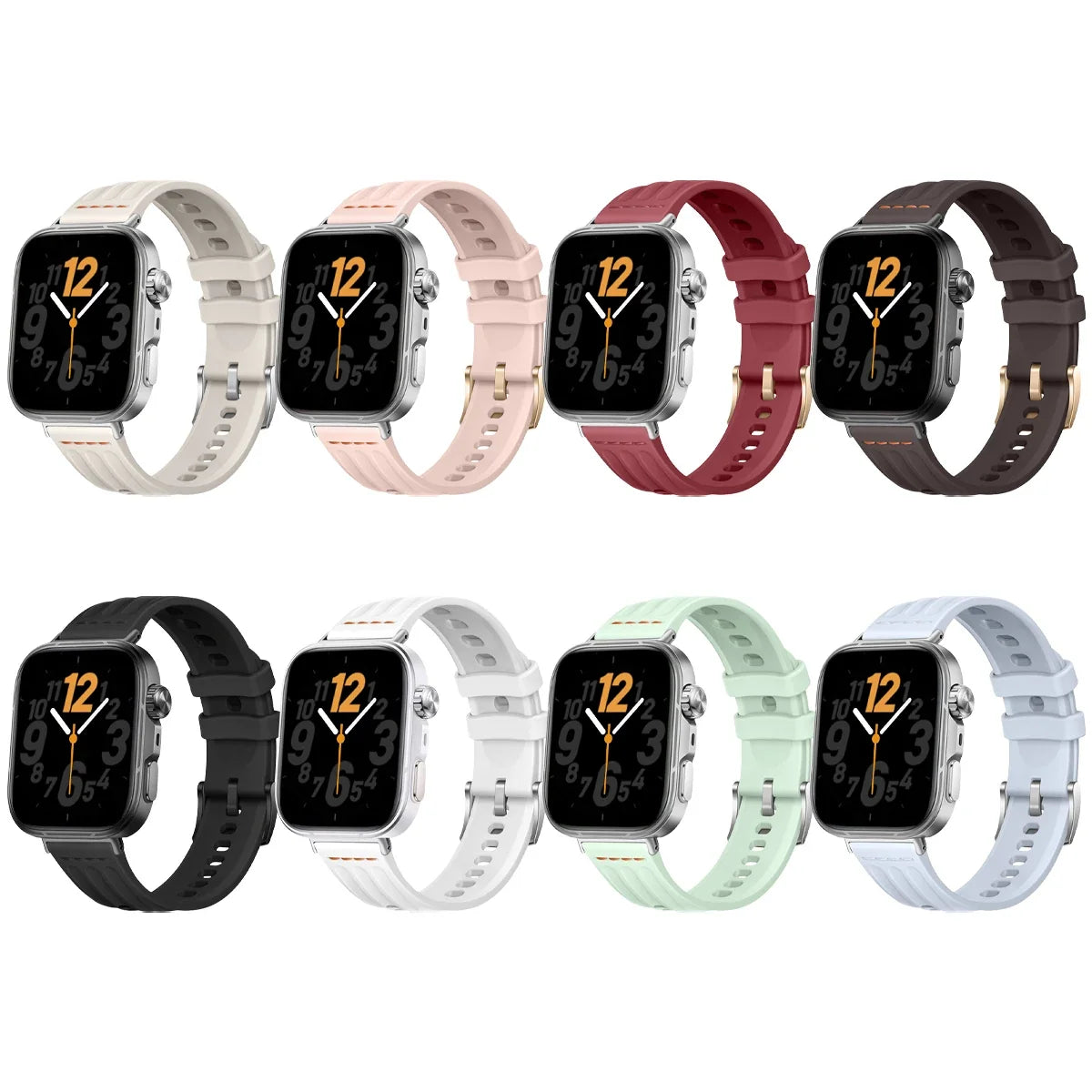 Silicone Sport Band for Huawei Watch Fit 5 / Fit 5 Pro / Fit 4 / Fit 4 Pro / Fit 3