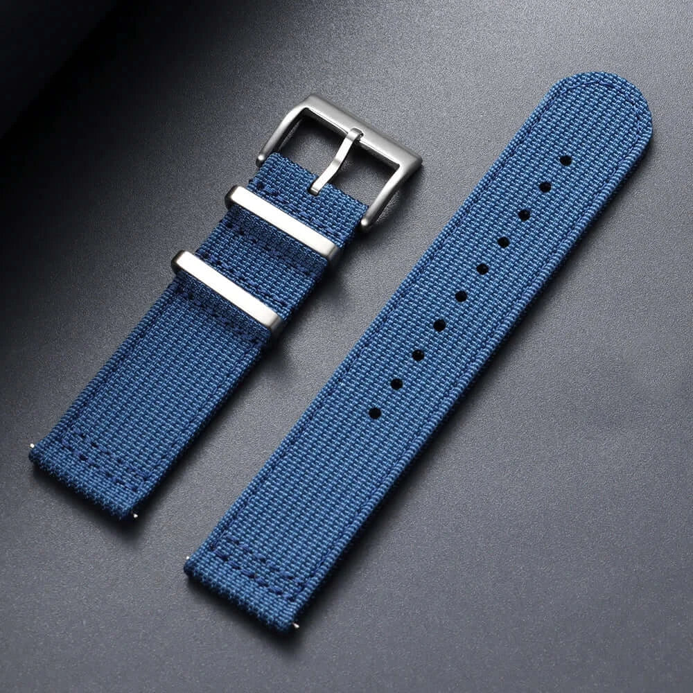 Amazfit Balance, GTR, GTS & Bip Two-Piece Ribbed Nylon Band