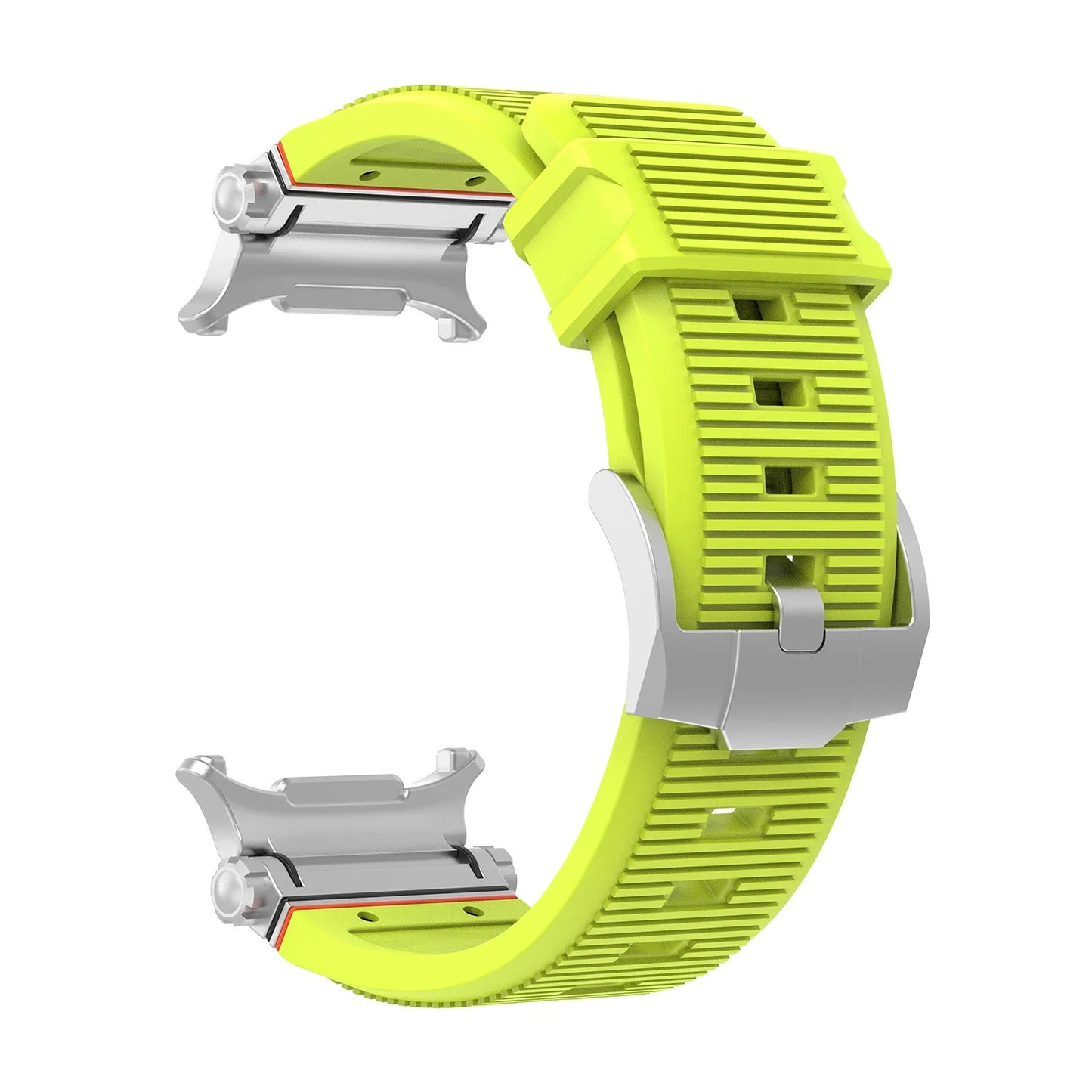 Samsung Galaxy Ultra/Ultra2 Silicone Sport Watch Band - Acrylic Case