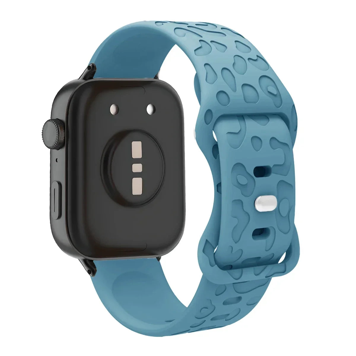 Leopard Engraved Silicone Watch Band for Huawei Watch Fit 4 / 4 Pro / Fit 3 / Fit 2