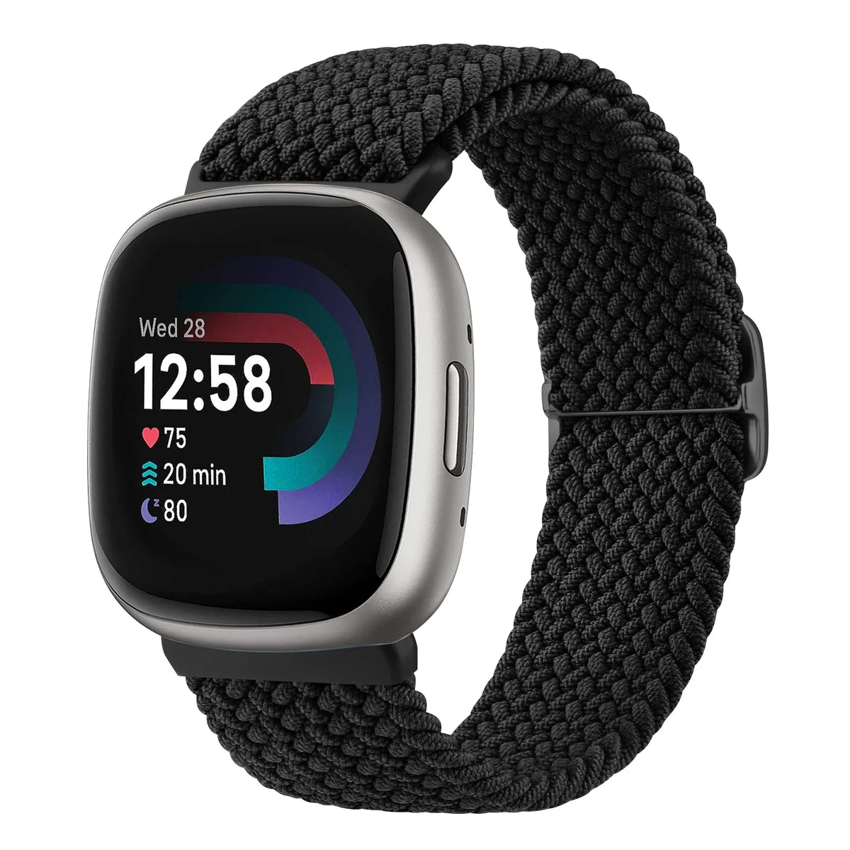 Fitbit Versa 4, Versa 3, Sense 2 & Sense Stretch Braided Loop Band