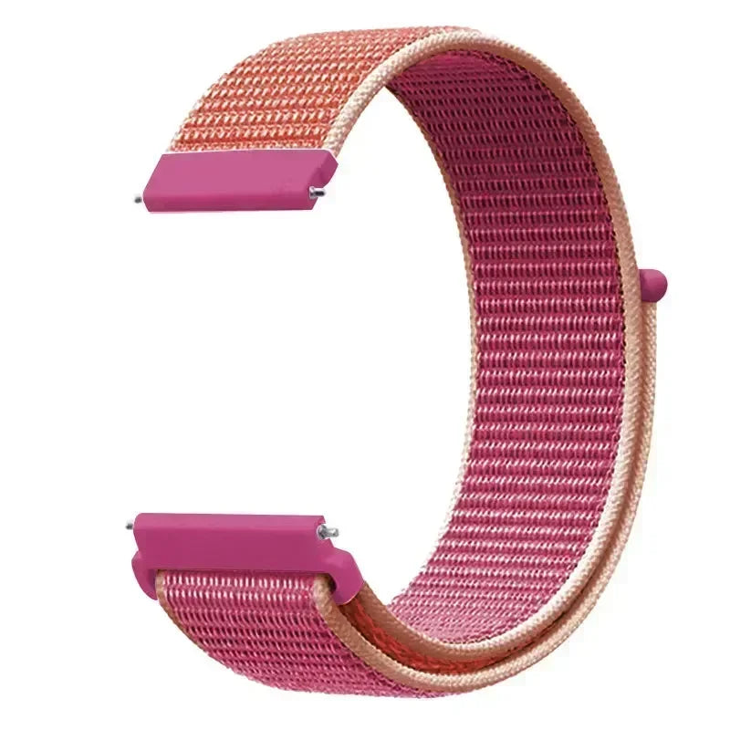 OnePlus Watch Nylon Sport Loop Band, Adjustable Velcro, 50 Colors