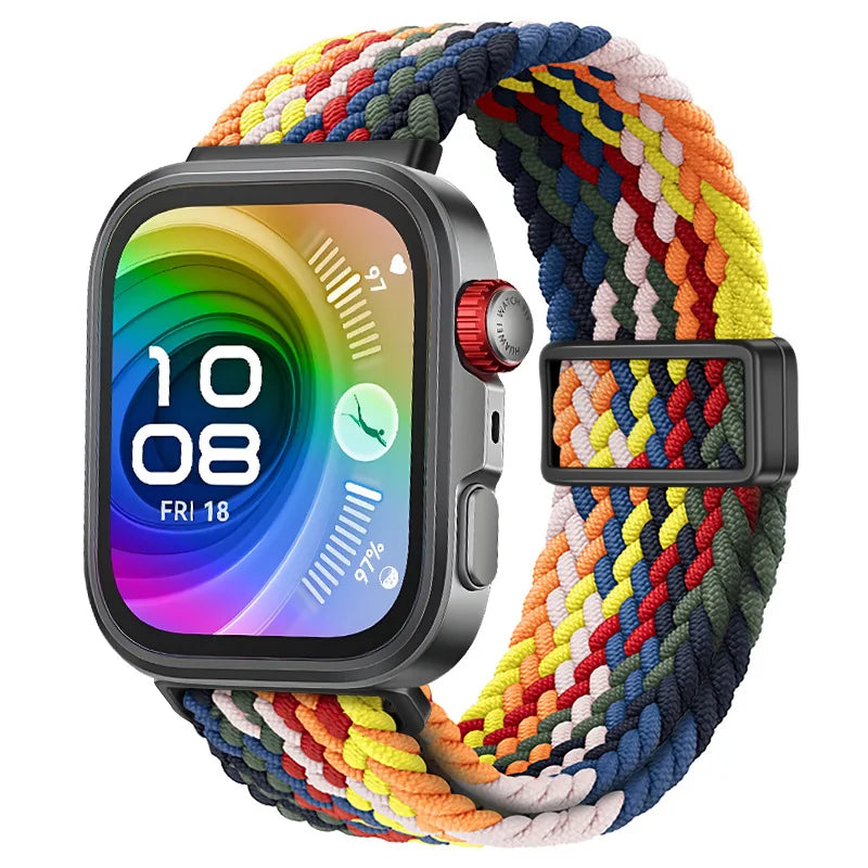 Magnetic Nylon Woven Band for Huawei Watch Fit 4 Pro / Fit 4 / Fit 3