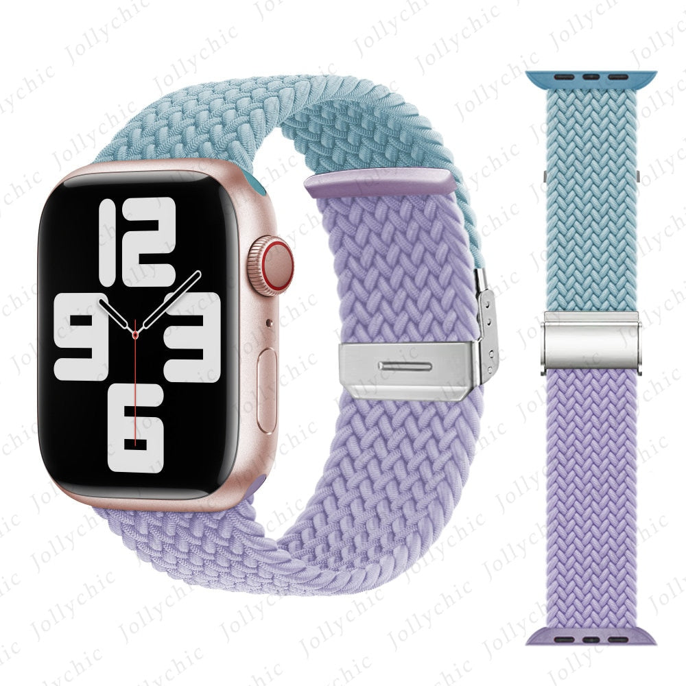 Apple Watch Loop Armband Series 11/10/9/8/7/6/5/4/ SE / Ultra 1/2/3 - Comfortable & Stylish