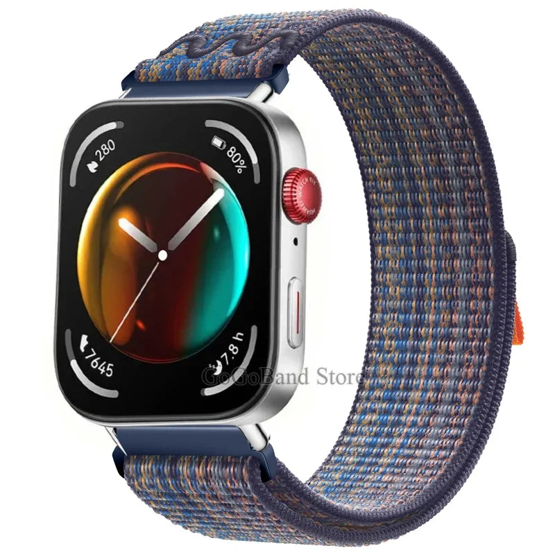 Nylon Loop Band for Huawei Watch Fit 3 / Fit 2 – Sport Replacement Wristband