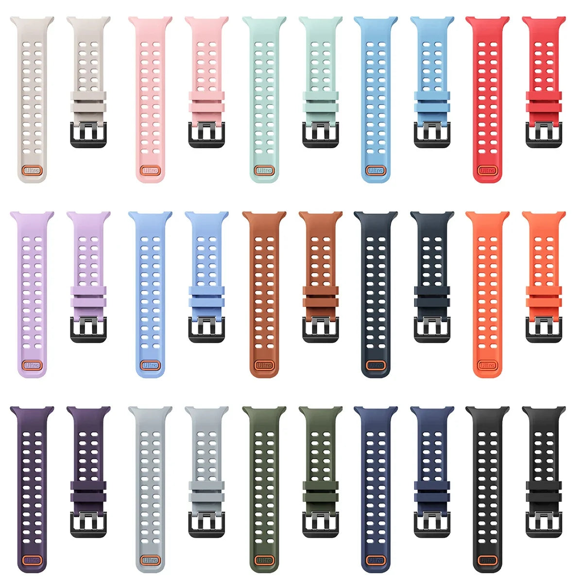 Silicone Sport Band for Samsung Galaxy Watch 9 & 8 40mm 44mm & Classic 46mm | Replacement Strap