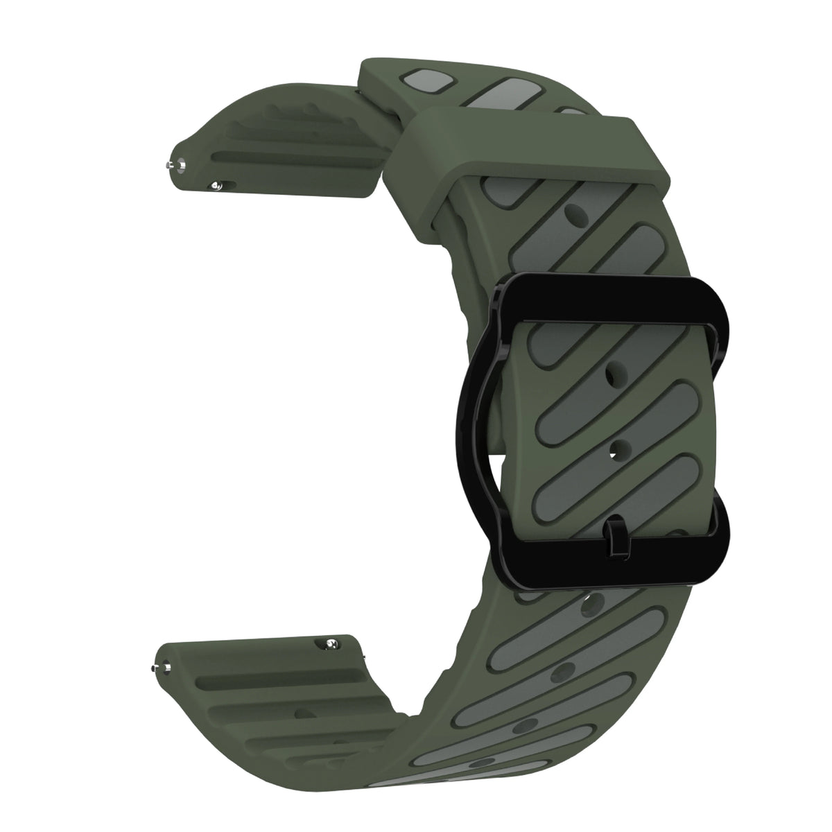 Garmin 22mm Quick Release Two-Tone Silicone Band