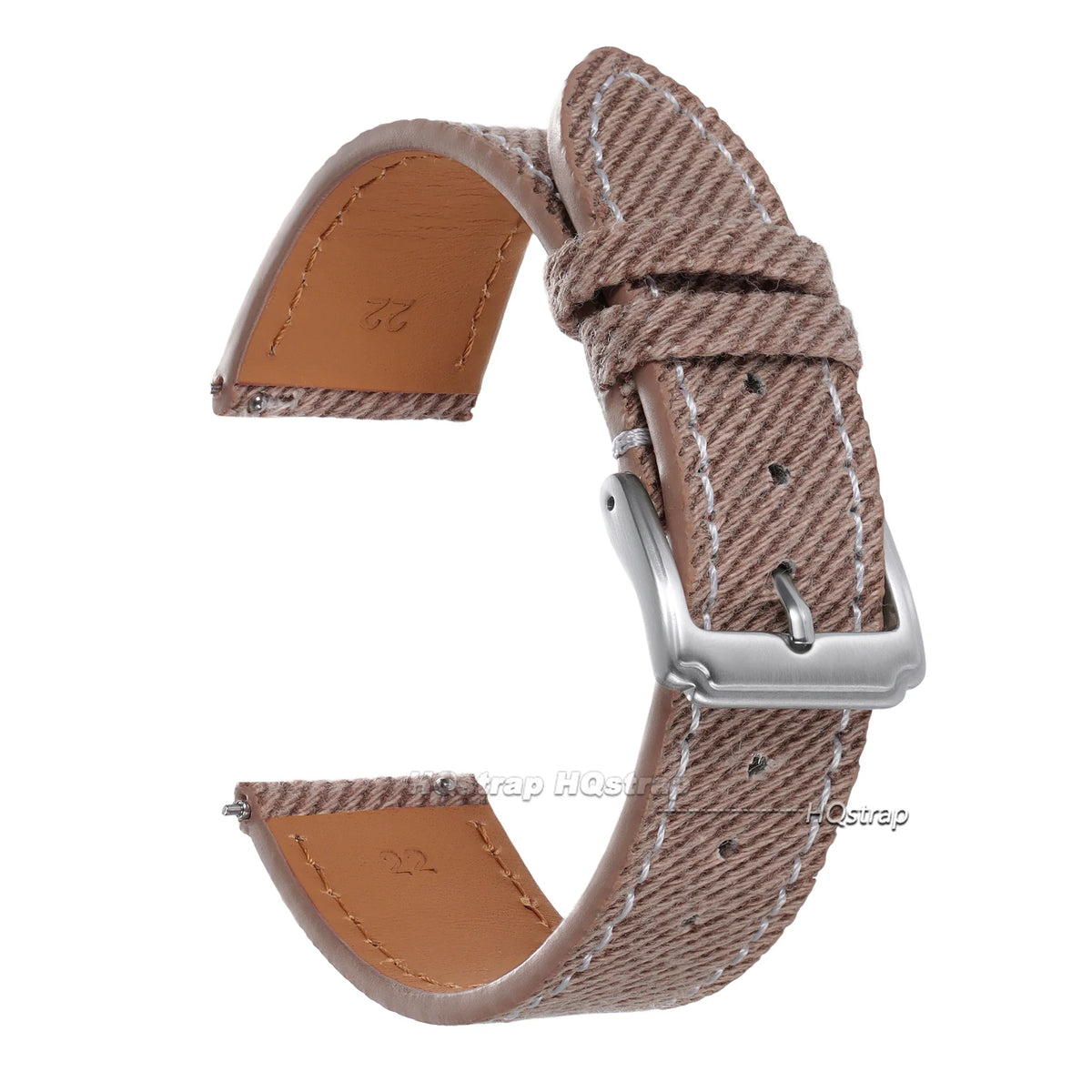 TicWatch Pro 3, E3 & GTH Denim Band with Leather Lining