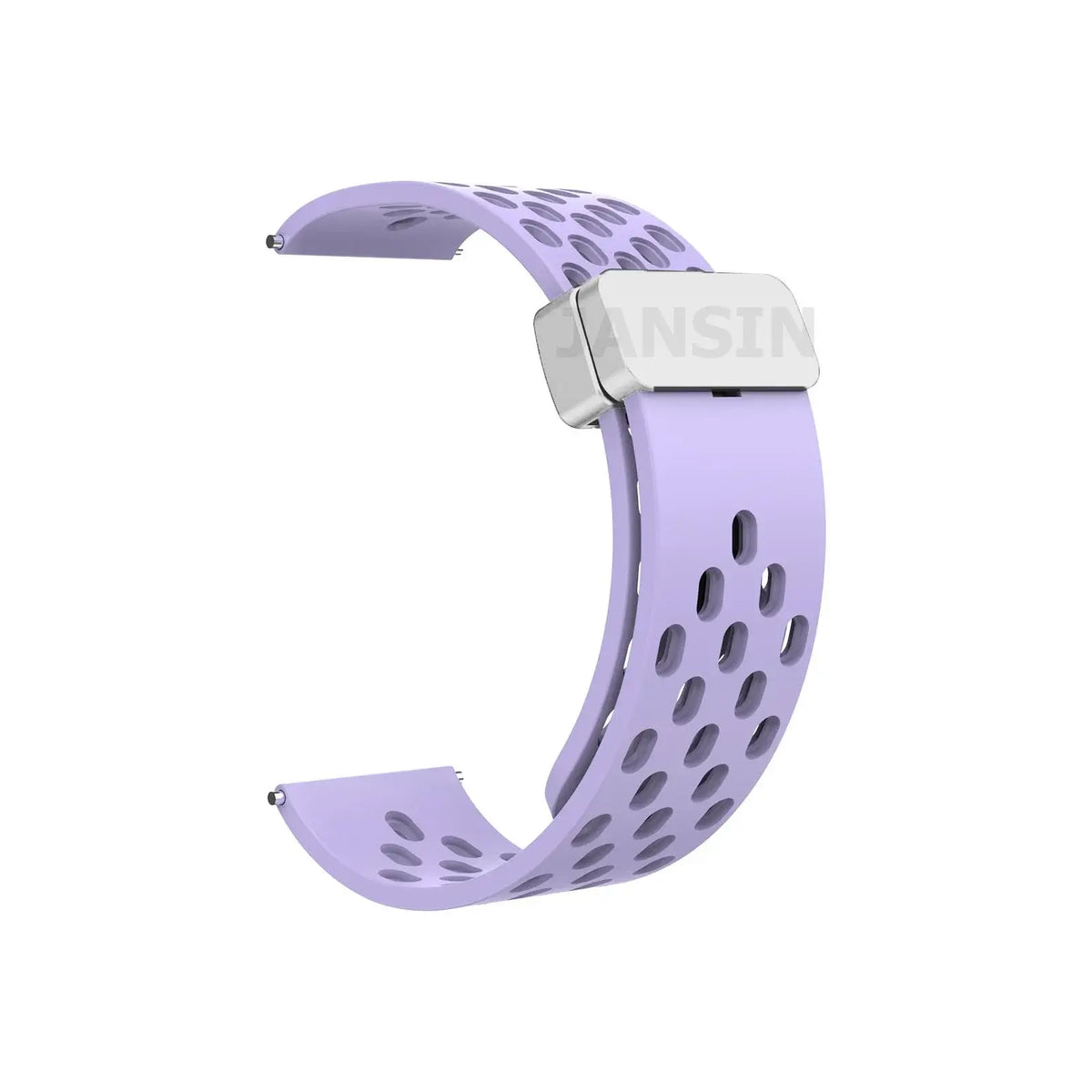 Amazfit Balance, GTR, GTS & Bip Vented Silicone Band, Magnetic Clasp